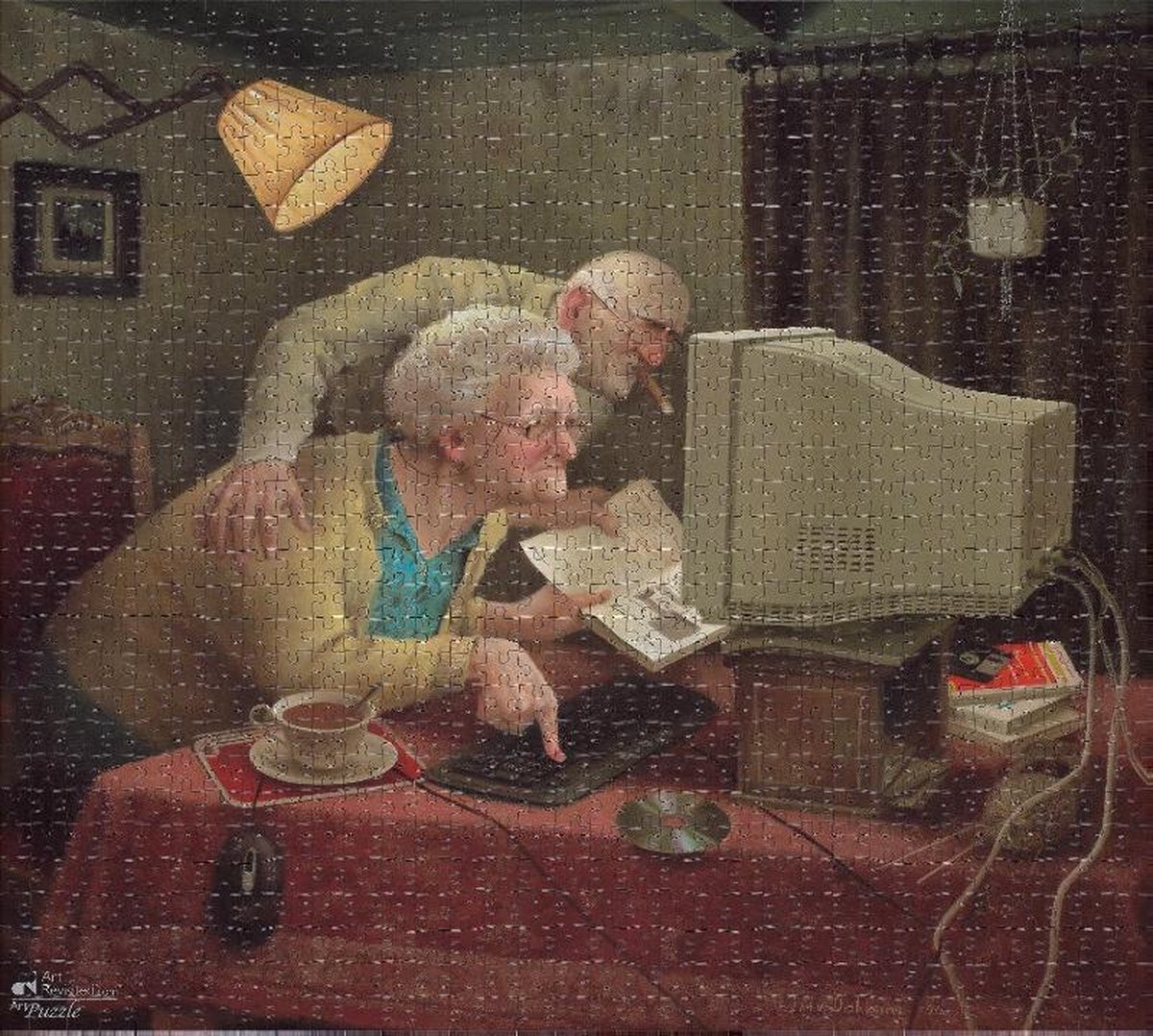 Marius van Dokkum Puzzel - Meegaan met je Tijd - 1000 st — afbeelding 3
