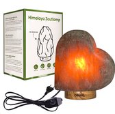 Dimbare zoutlamp Lotus Wit - 3-4 KG