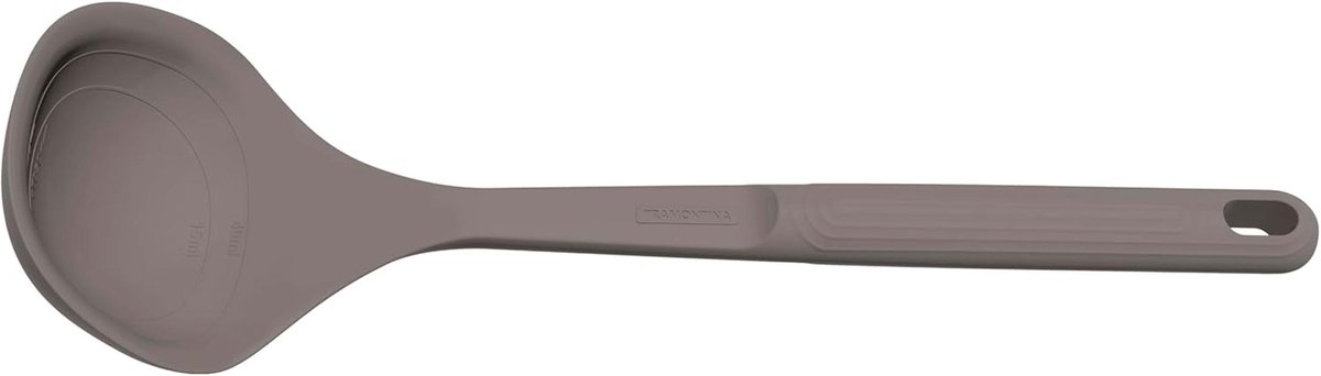 Silicone pollepel 29,5 cm - hittebestendig - geschikt voor gecoat kookgerei