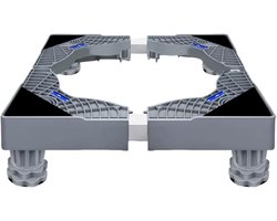 Wasmachine Verhoger - Wasmachine Opbouwmeubel - Wasmachine Sokkel - Anti Slip & Verstelbaar - Ook voor Droger, Koelkast en Vriezer - 150 Kg Draagkracht - Verstelbare Breedte Hoogte (40-60 cm, 10-12 cm) - van Imperatoris