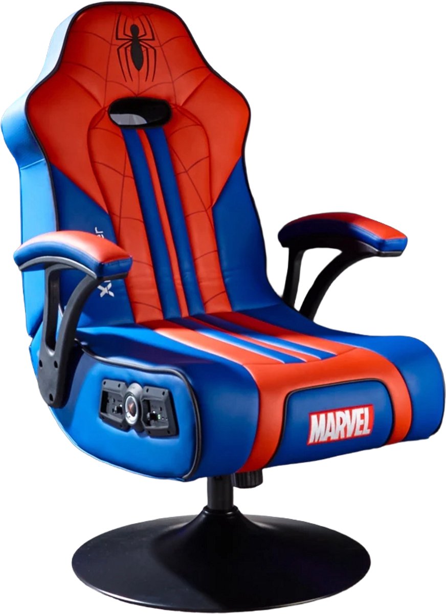 X-Rocker Gamingstoel Spider-Man 2.1 Audio Blauw - X-Rocker - €294,00