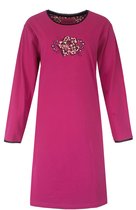 Irresistible Dames Nachthemd - Lange Mouwen - Roze - Maat M