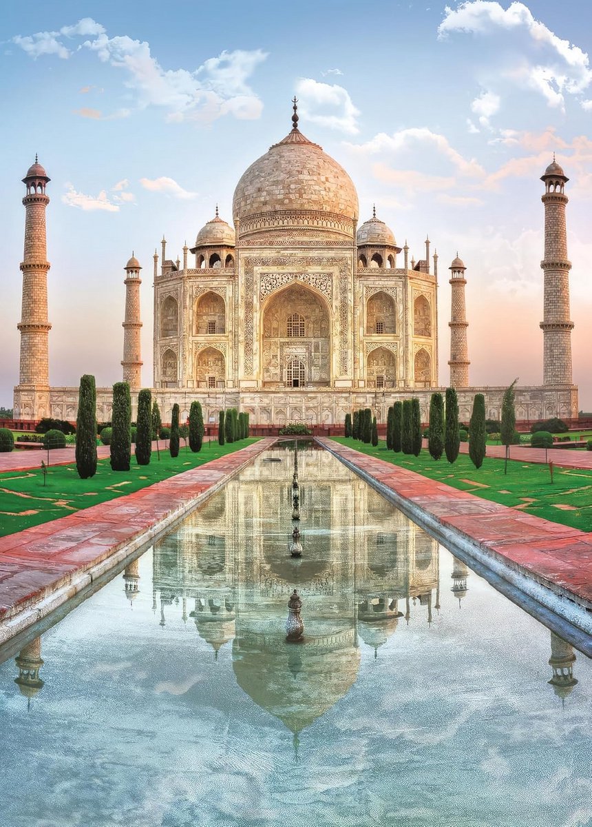 Prachtige Oosterse Monument Puzzel 1000 Stukjes - Uitdagend 70x50cm Legpuzzel