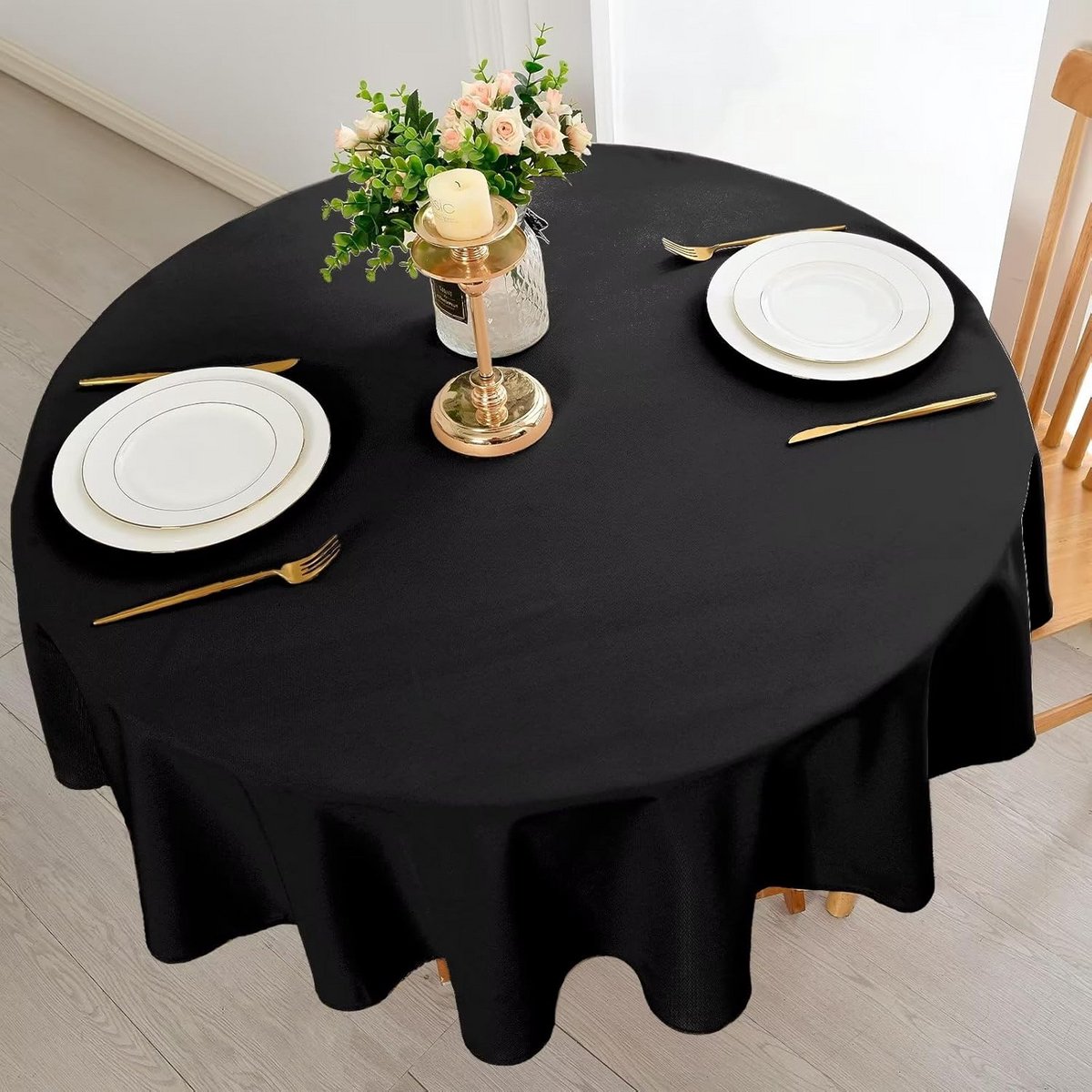Rond Tafelkleed 140 cm - Waterdicht, Vlekbestendig en Wasbaar