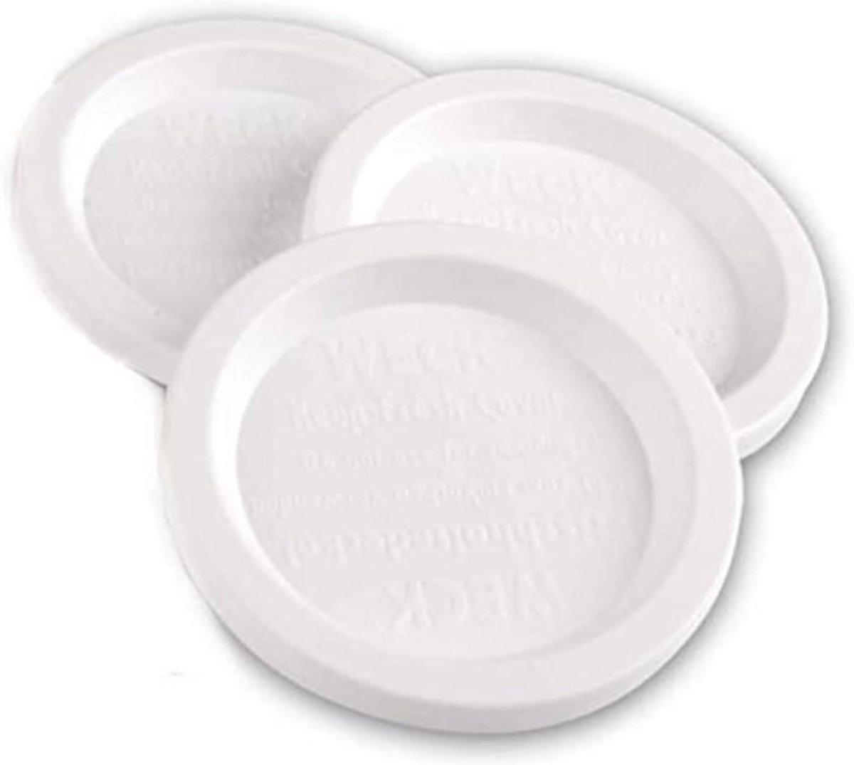 5x Universele Keck Rubberen Dekselringen voor Potten - 80 mm Diameter