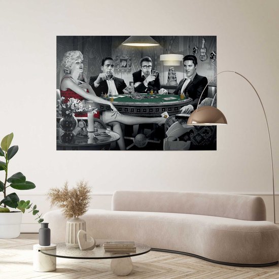 Poster Reinders XXL Chris Consani - carré - 100x140cm - Papier