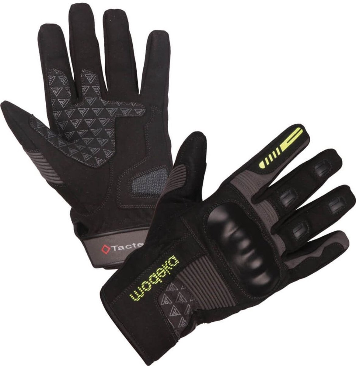 Modeka Motorrad Handschuhe Fuego 072120 Schwarz/Dkl.Grau-11