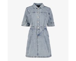 TwoDay dames spijkerjurk blauw - Maat XS