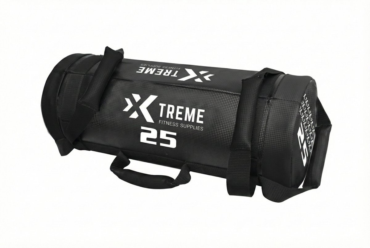 Xtreme Fitness Power Bag Premium Zwart 25Kg