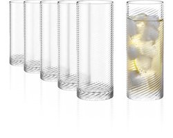 Stölzle Lausitz Berlin Highballglazen Set van 6 – 523 ml – Luxe Longdrinkglazen – Loodvrij Kristalglas – Vaatwasmachinebestendig