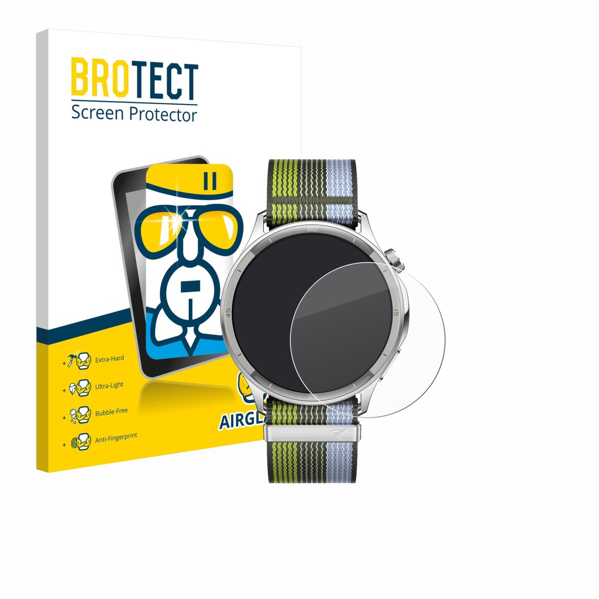Screenprotector voor Oppo Watch S Beschermglas transparant