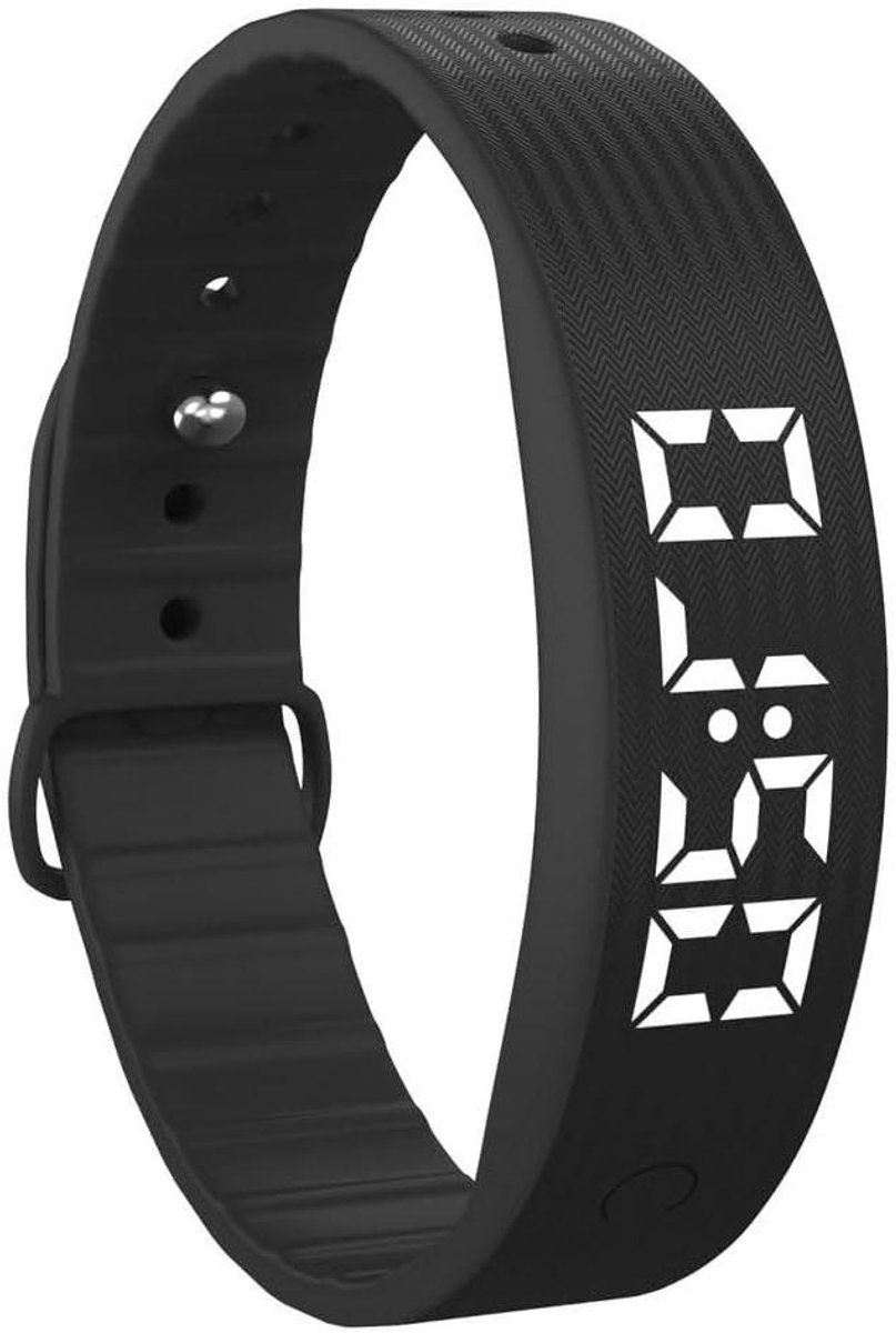 Trilalarm armband met 8 wekkers instellen - Stille vibratiewekker - Herinnering zindelijkheidstraining - Drinkherinnering - Pillenherinneringen