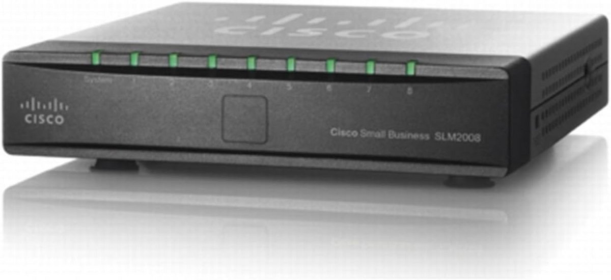 8-Poorts Gigabit Smart Switch - Betrouwbaar & Efficiënt Netwerkbeheer