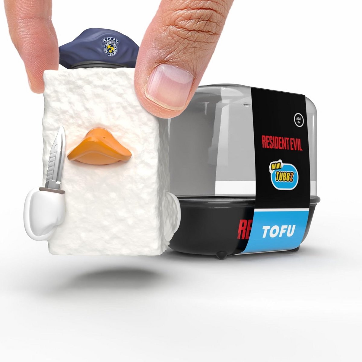 TUBBZ Mini Vinylfiguur: Rubberen Eend in Tofu Cosplay Stijl