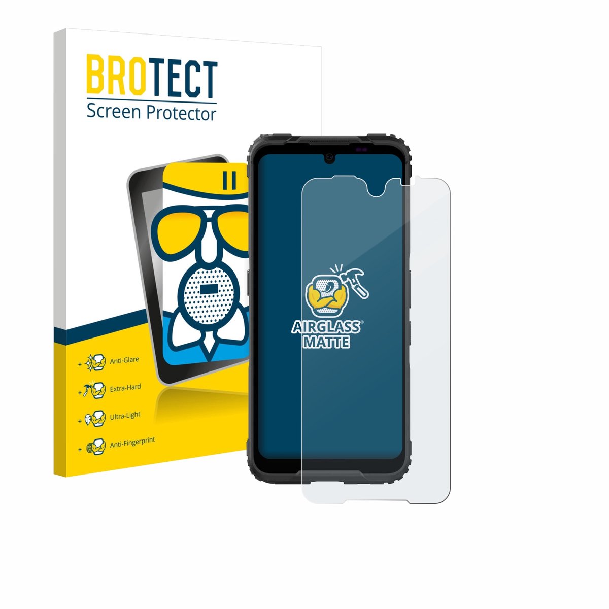 BROTECT - Screenprotector voor Hammer Blade 5G - Folie Beschermfolie Beschermglas matte