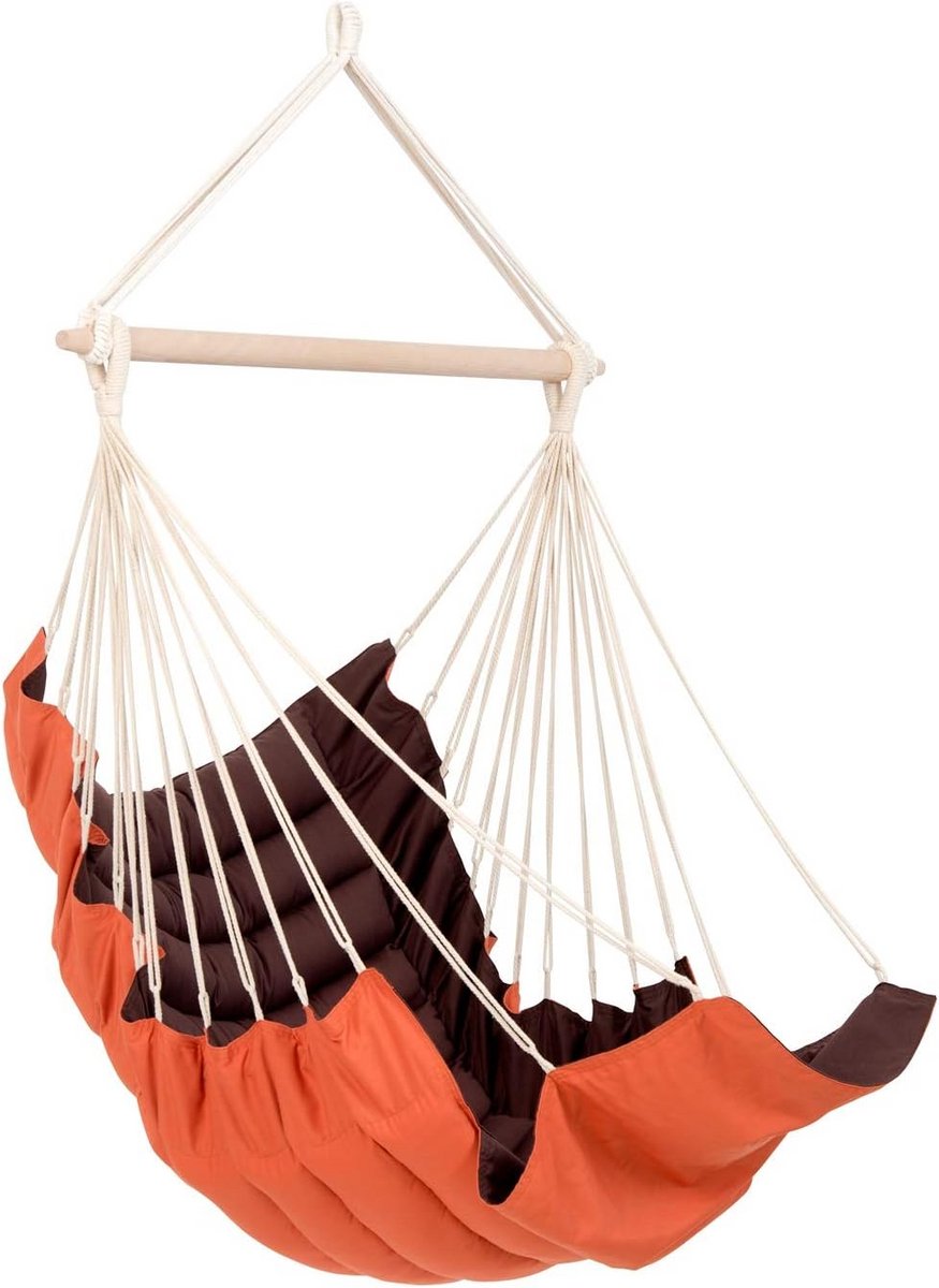 Extra Comfortabele Hangstoel met Voetensteun - Groot Tweezijdig Gebruik - 150 kg Draagvermogen