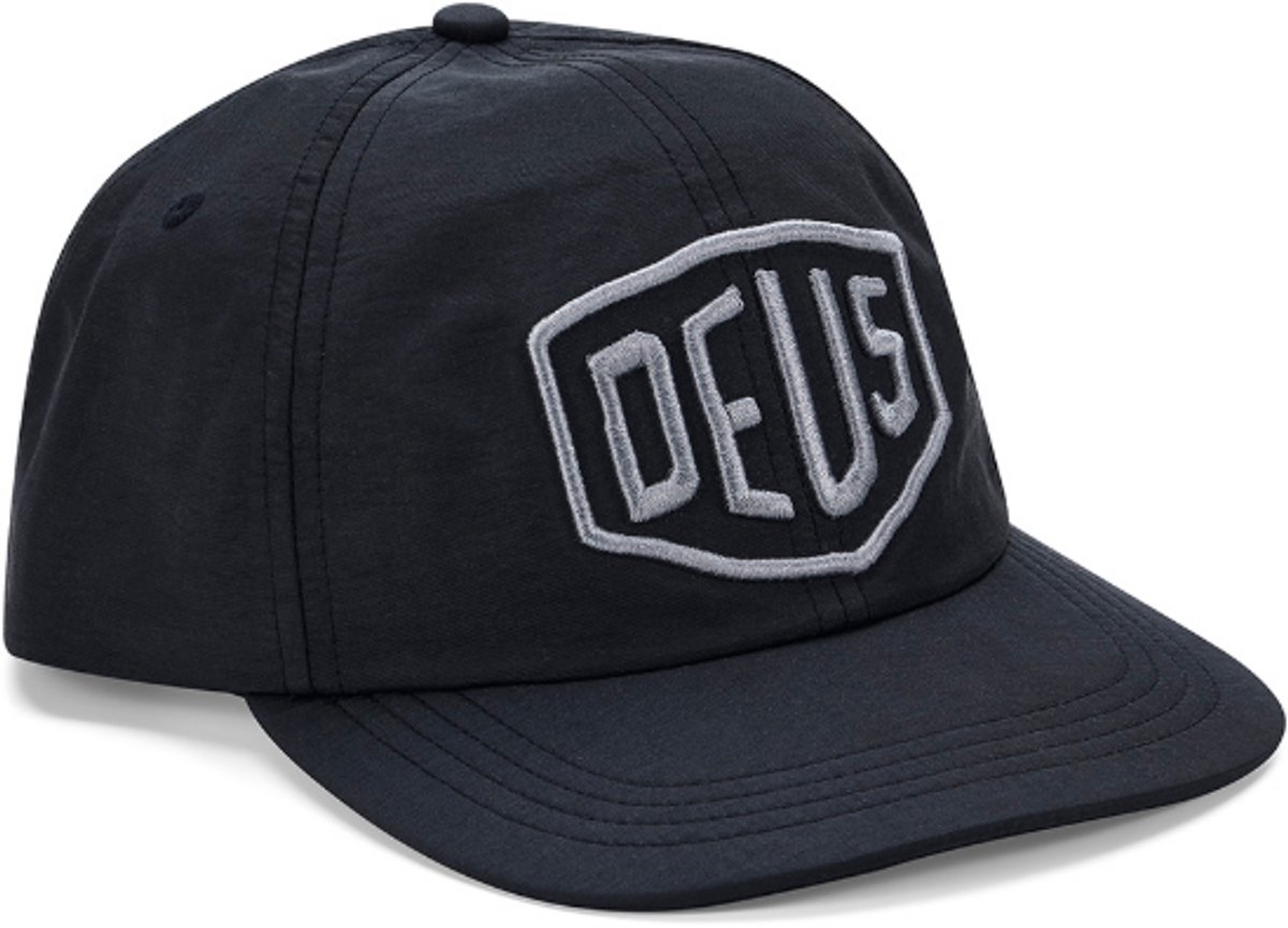 DEUS Shield Nylon cap - Black