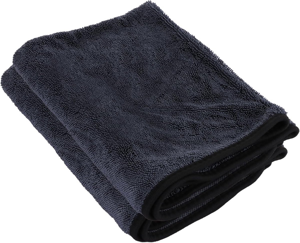 2 Stuks microvezeldoek 90x60cm - extra groot en dik voor auto en huishouden