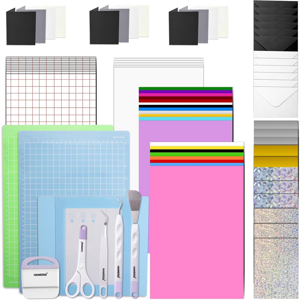 Uitgebreide Ambachtelijke Starterkit (79 Stuks) - Craft Accessoires voor Snijmachines