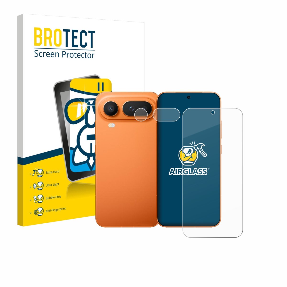 Screenprotector voor Honor Magic 8 Pro Lite (Voor+Camera) Beschermglas transparant