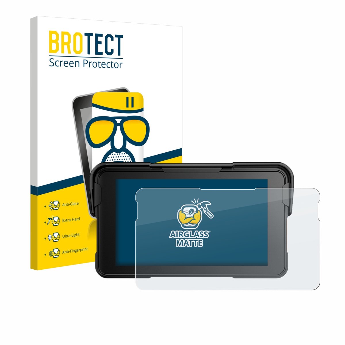 BROTECT - Screenprotector voor NFOIEIS Base 5" - Folie Beschermfolie Beschermglas matte