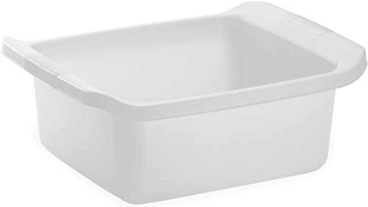 Rechthoekige Koelbox met Deksel 15 Liter Wit