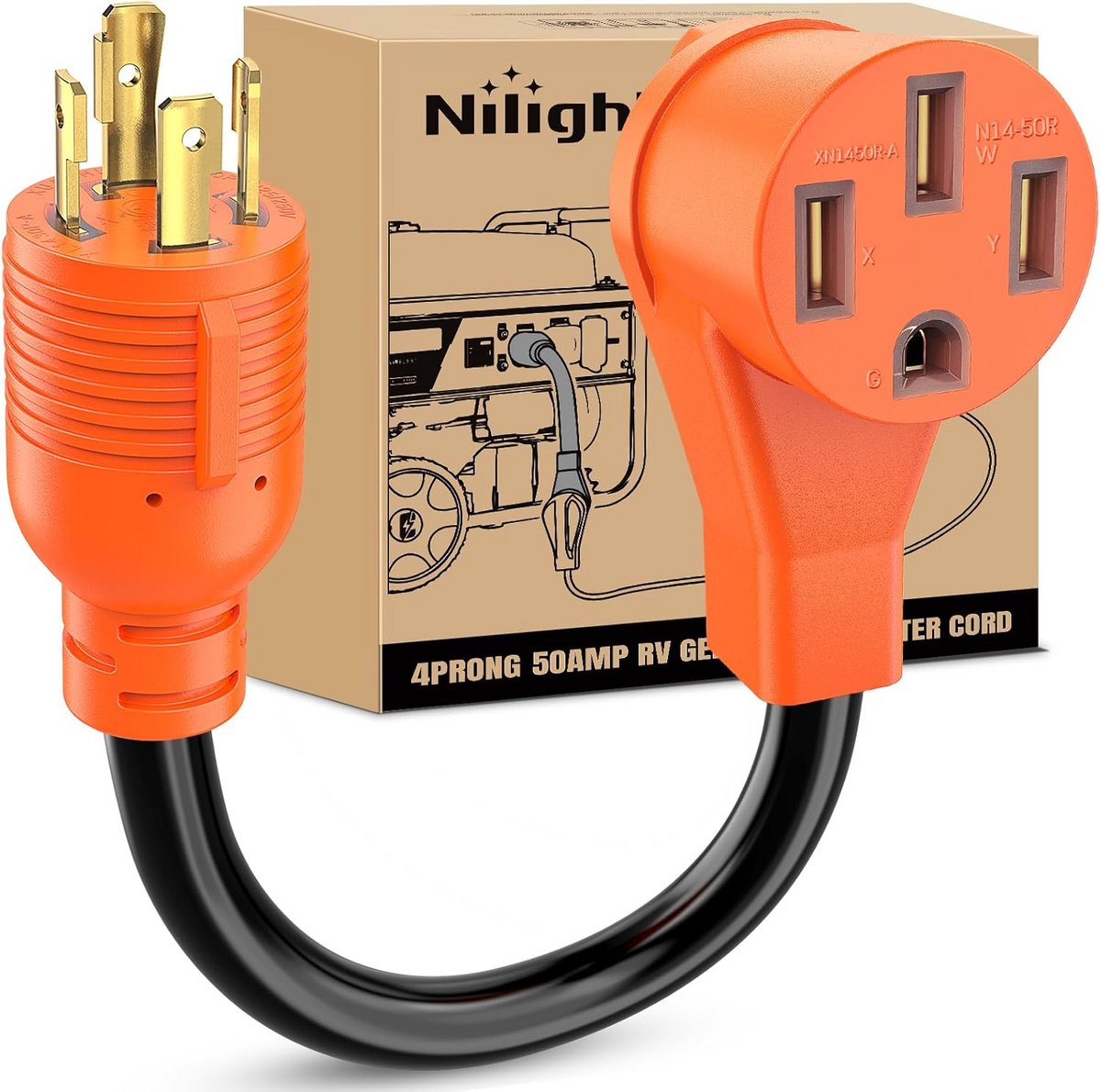 Omvormerkabel 30 naar 50 Amp voor Camper en Caravan