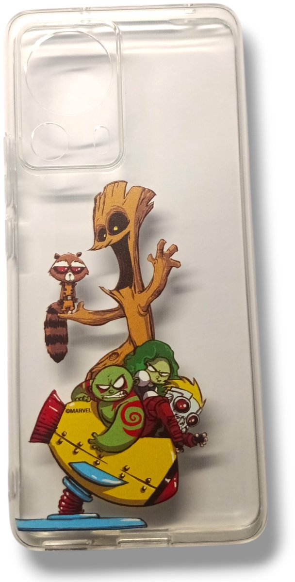 Telefoonhoesje - Backcover -XIAOMI 13 LITE / CIVI 2 - GUARDIANS OF THE GALAXY ARVEL - MARVEL