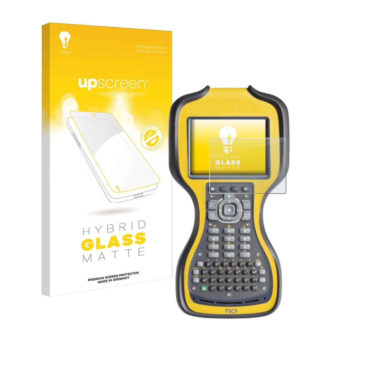 upscreen - Screenprotector voor Trimble TSC3 - Folie Beschermfolie Beschermglas matte