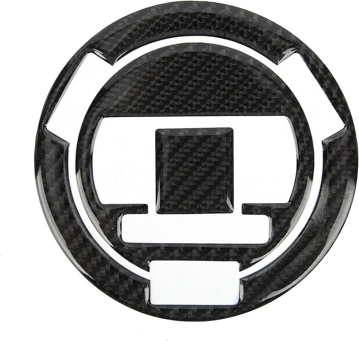 Tankpad Carbon Look Tankbeschermer Motorfiets Zelfklevend voor Diverse Modellen
