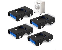 Verrijdbare Basis voor Zware Huishoudelijke Apparaten - Wasmachine & Droger Trolley met Stille Wielen en Rem