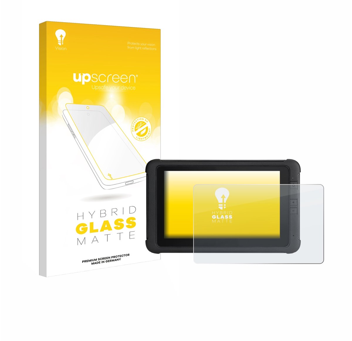 upscreen - Screenprotector voor Webfleet PRO 8475 - Folie Beschermfolie Beschermglas matte