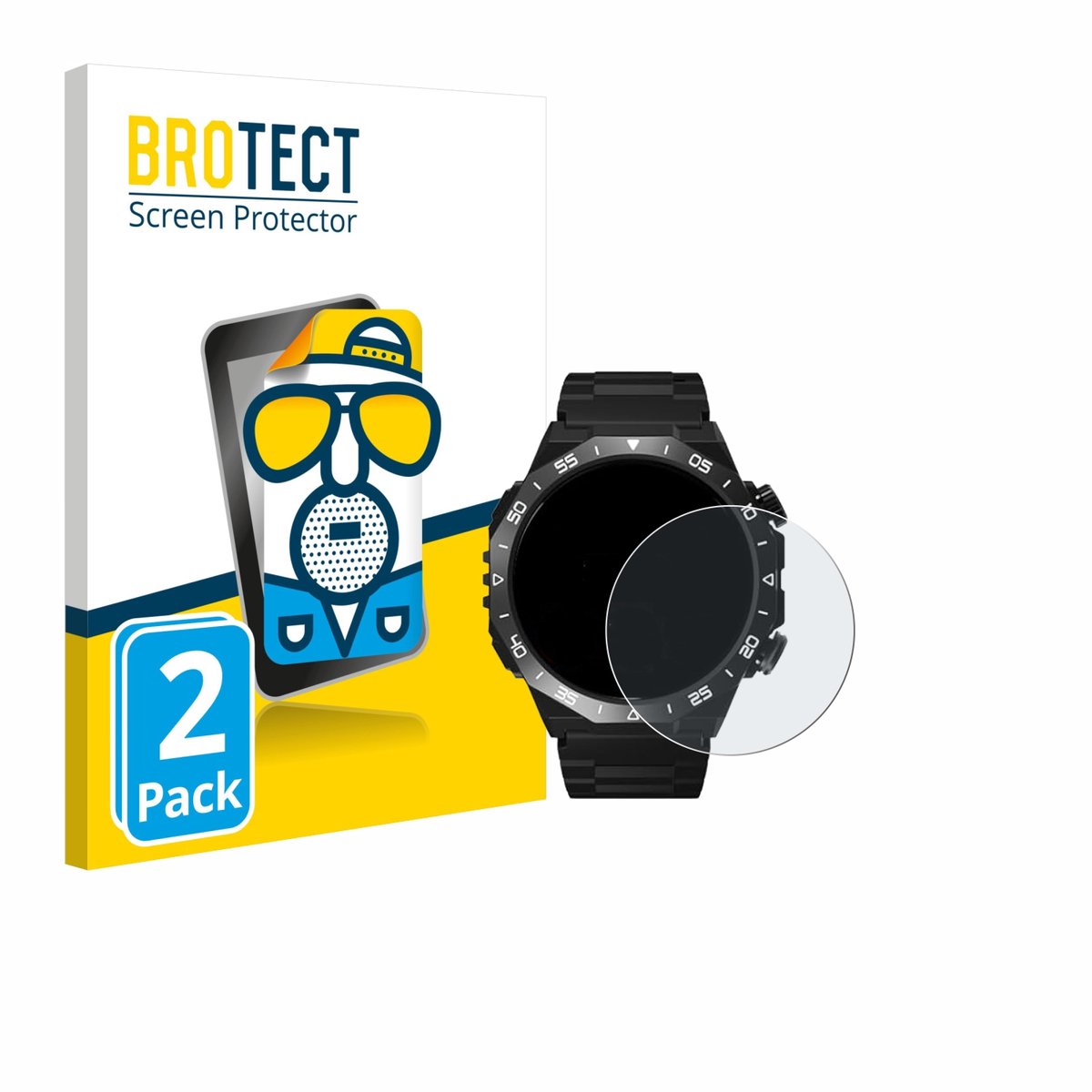 BROTECT - Screenprotector voor HOIFA S11 1.39" - Folie Beschermfolie matte 2 Stuks