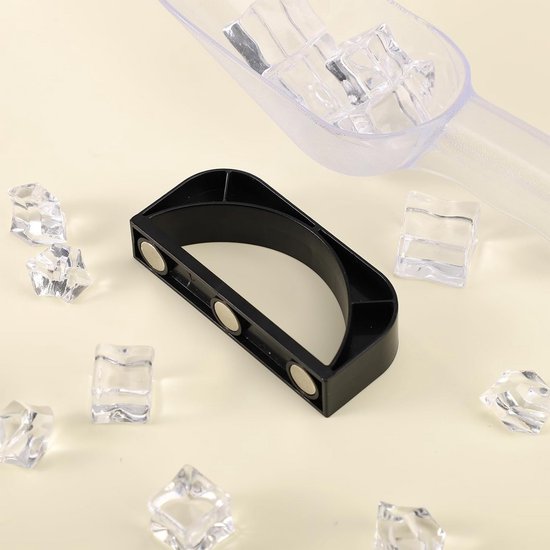 Magnetische IJsschep Houder voor Nugget IJsblokjesmachine - Flexibele Scoop Organizer — afbeelding 3