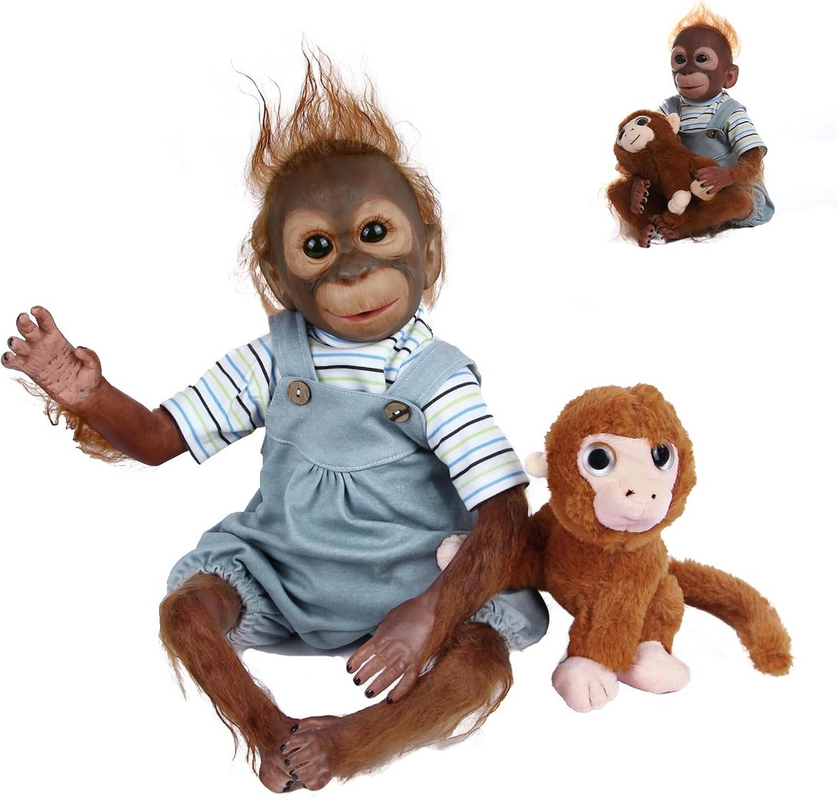 Realistische Reborn Pop 55 cm Handgemaakt Cadeau voor Kinderen