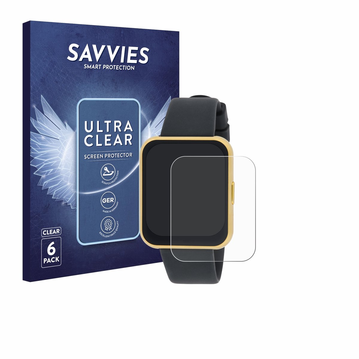 Savvies - Screenprotector voor Liu Jo Mini Slim 2.0 - Folie Beschermfolie transparant 6 Stuks