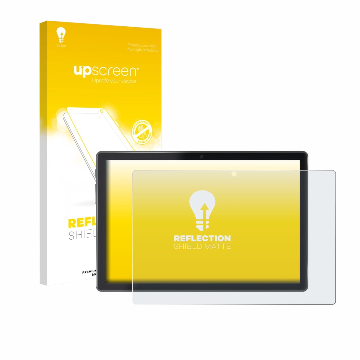 upscreen - Screenprotector voor Lisciani Mio Tab 10" - Folie Beschermfolie anti glare matte