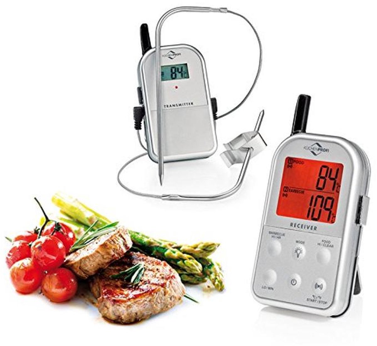 Digitale Combi-Thermometer voor Keuken en Buiten Frituren