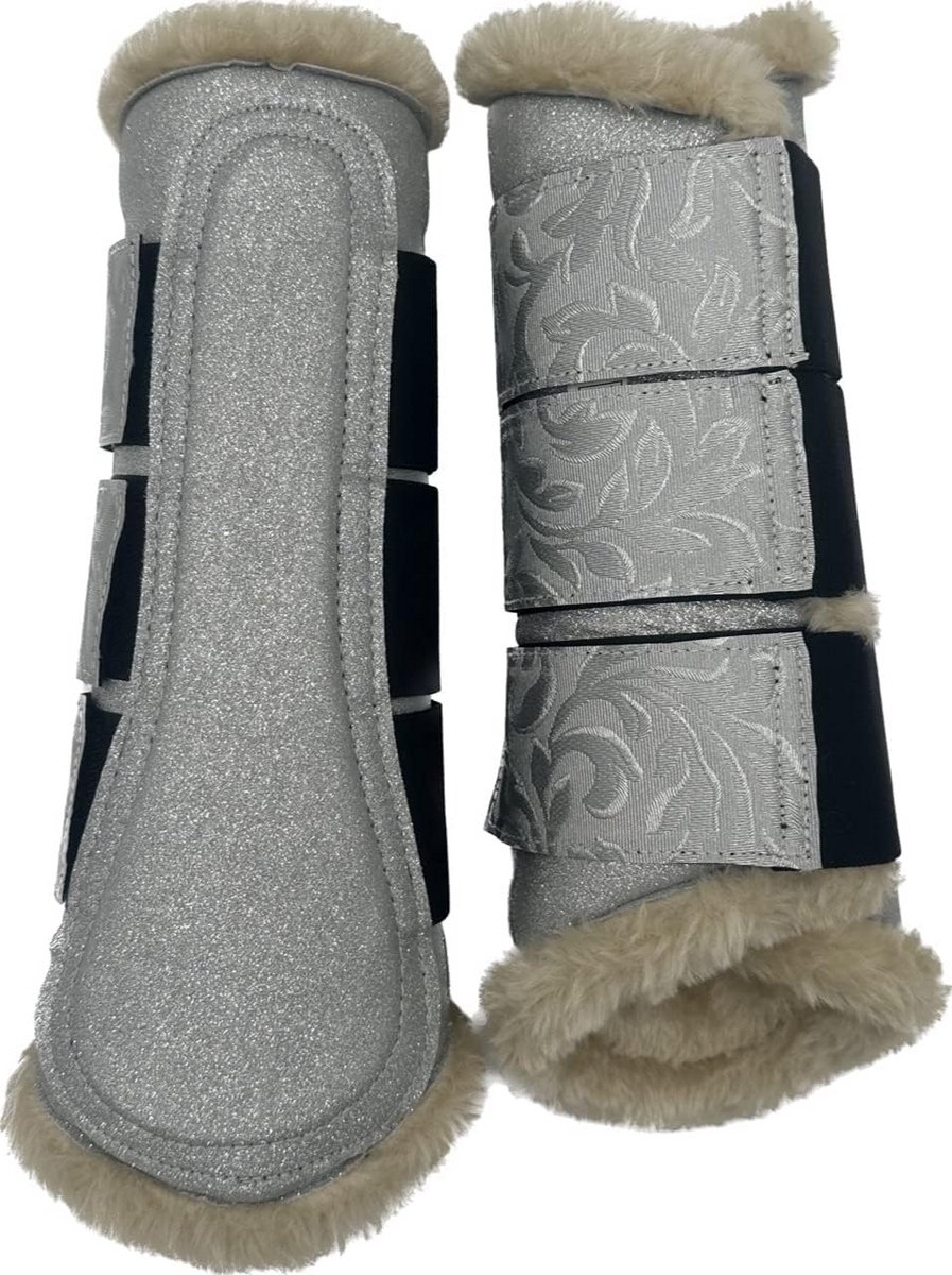 Anatomische Neopreen Paardenbeschermers met Glitter voor Voorbenen Stal en Vervoer