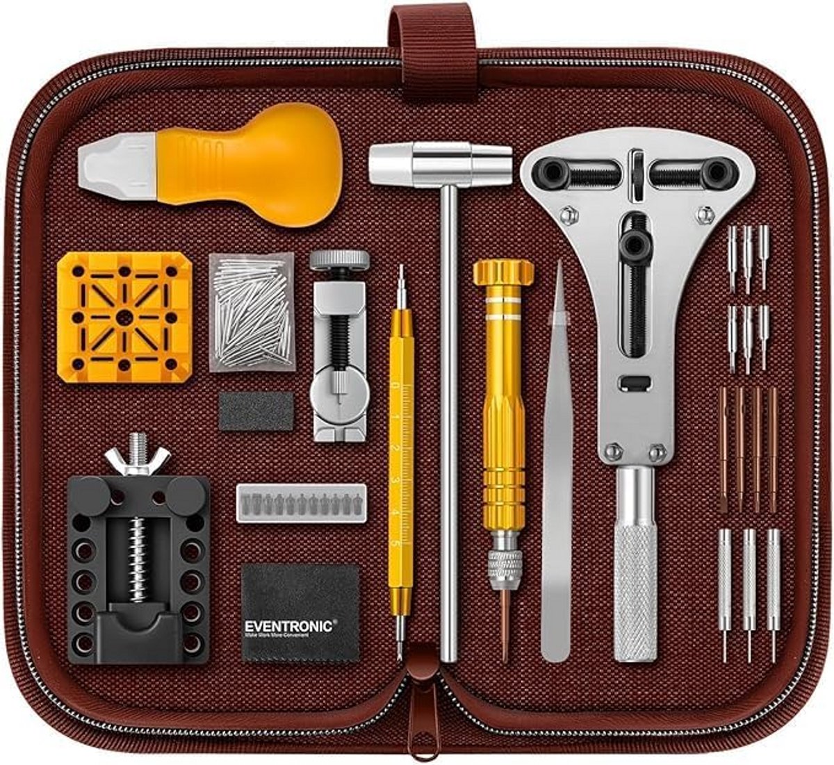 Complete Horlogereparatieset voor Professioneel en Thuisgebruik