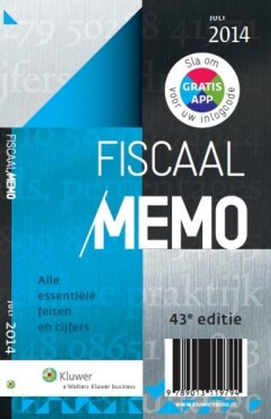 Fiscaal Memo juli 2014 - cover