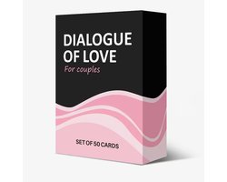 Gesprekskaarten voor Koppels – Valentijn Cadeau – 50 Vragen voor Relatie & Date Night – Dialogue of Love