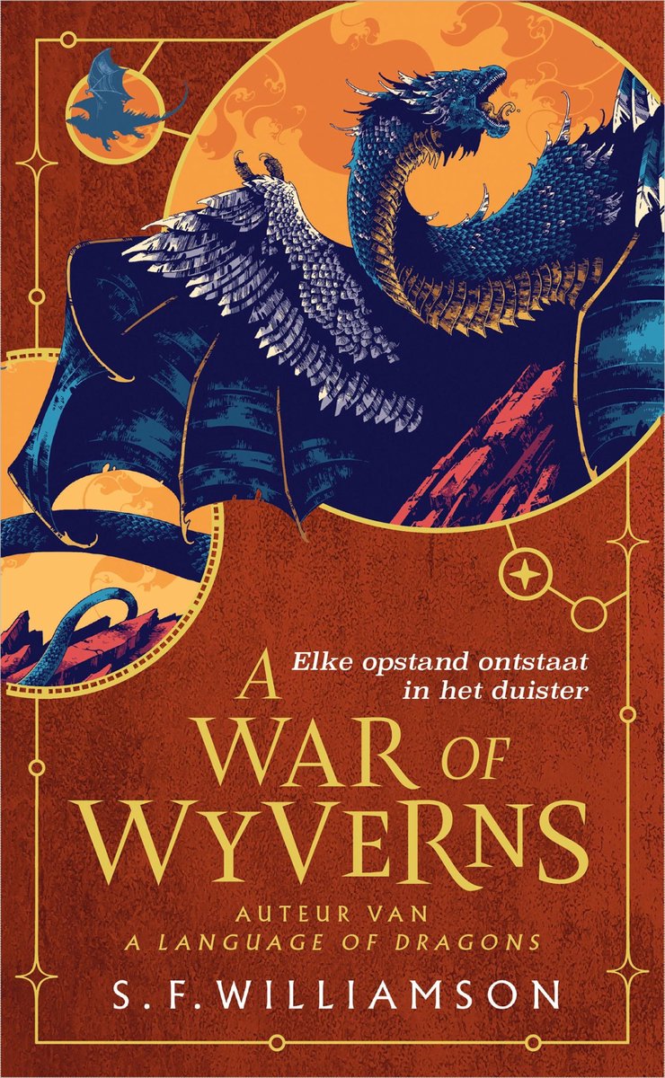 Omslag van A Language of Dragons 2 - A War of Wyverns