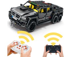 Reobrix 11001 Mercedes Benz G700 speed truck bouwset | Radiografisch bestuurbare auto | City racer champions adventure modelbouw | Technische educatief speelgoed volwassenen & kinderen | Accu niet geschikt voor Lego technic | Bouwdoos met 2162 bloks