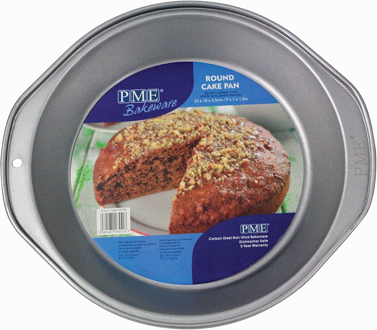 Ronde Antiaanbak Springvorm van Koolstofstaal - Ovenbestendige Bakvorm 20 cm