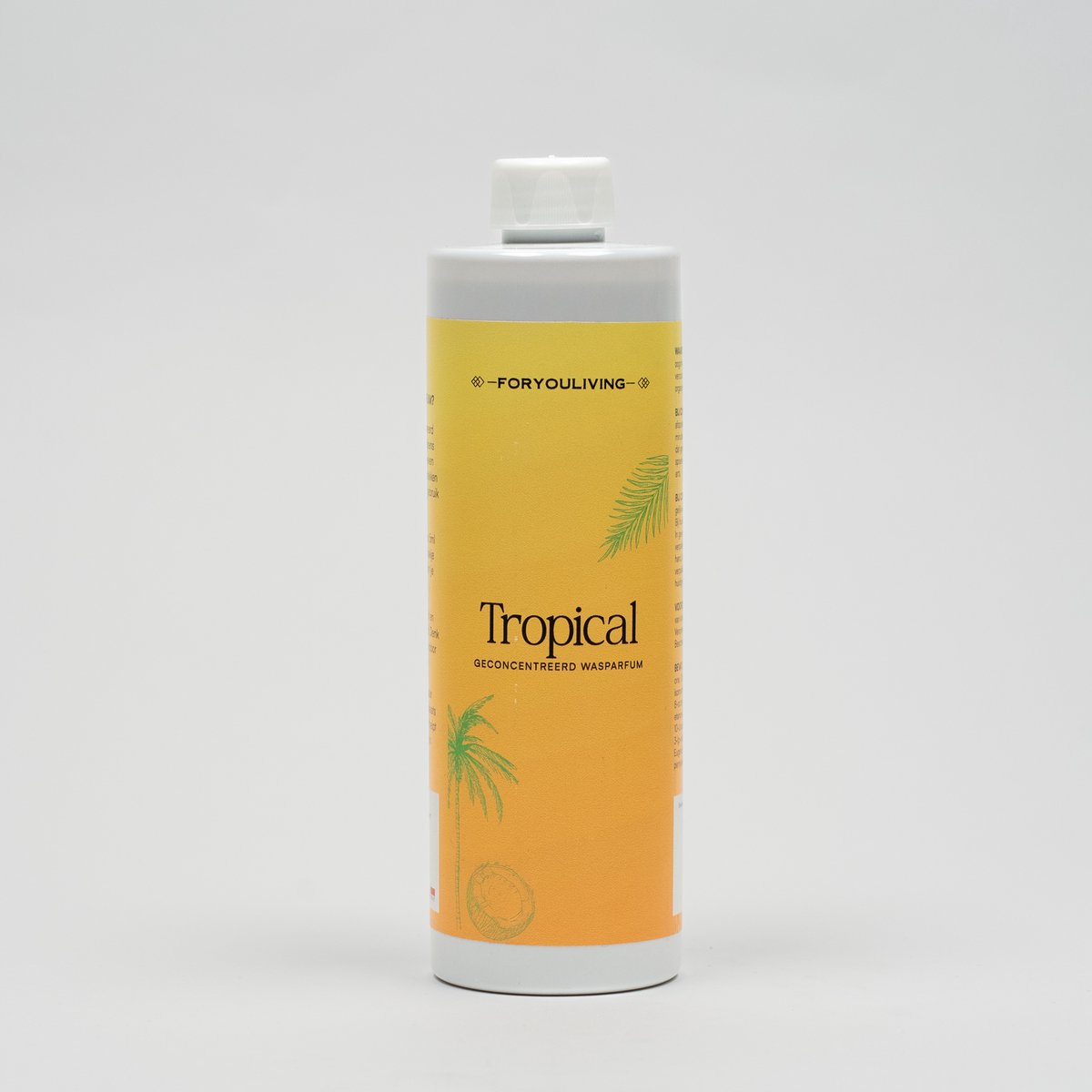 Foryouliving Wasparfum Tropical 500ml - Geurbooster & Wasgeur - Textielverfrisser & Kledingverfrisser - Voordeelverpakking