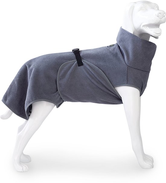 Altranet Hondenbadjas Doggy Dry 54 Cm Microvezel Grijs