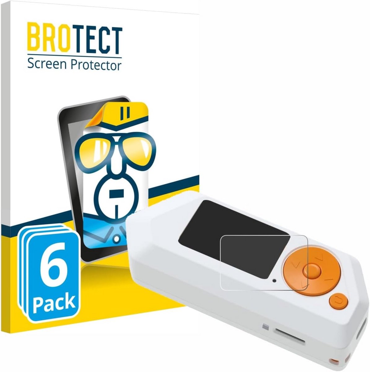 6x Transparant Screenprotector voor Flipper Zero FZ.1 Displayfolie