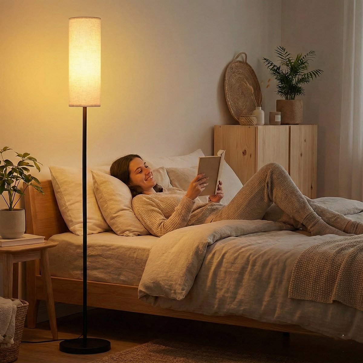 MUPOO Landelijke vloerlamp met Magnetische Afstandsbediening thumbnail 6