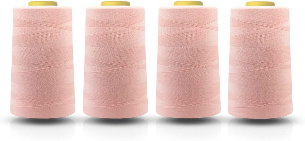 Overlock Garen Set - 4 Kegels Polyester Draad voor Naaimachine